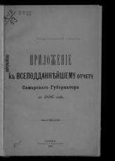 ... за 1886 год. - 1887.