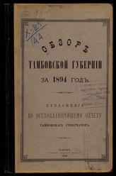 ... за 1894 год. - 1895.