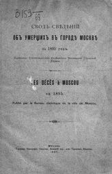 ... за 1895 год. - 1897.