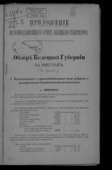 ... за 1882 год. - [1883].
